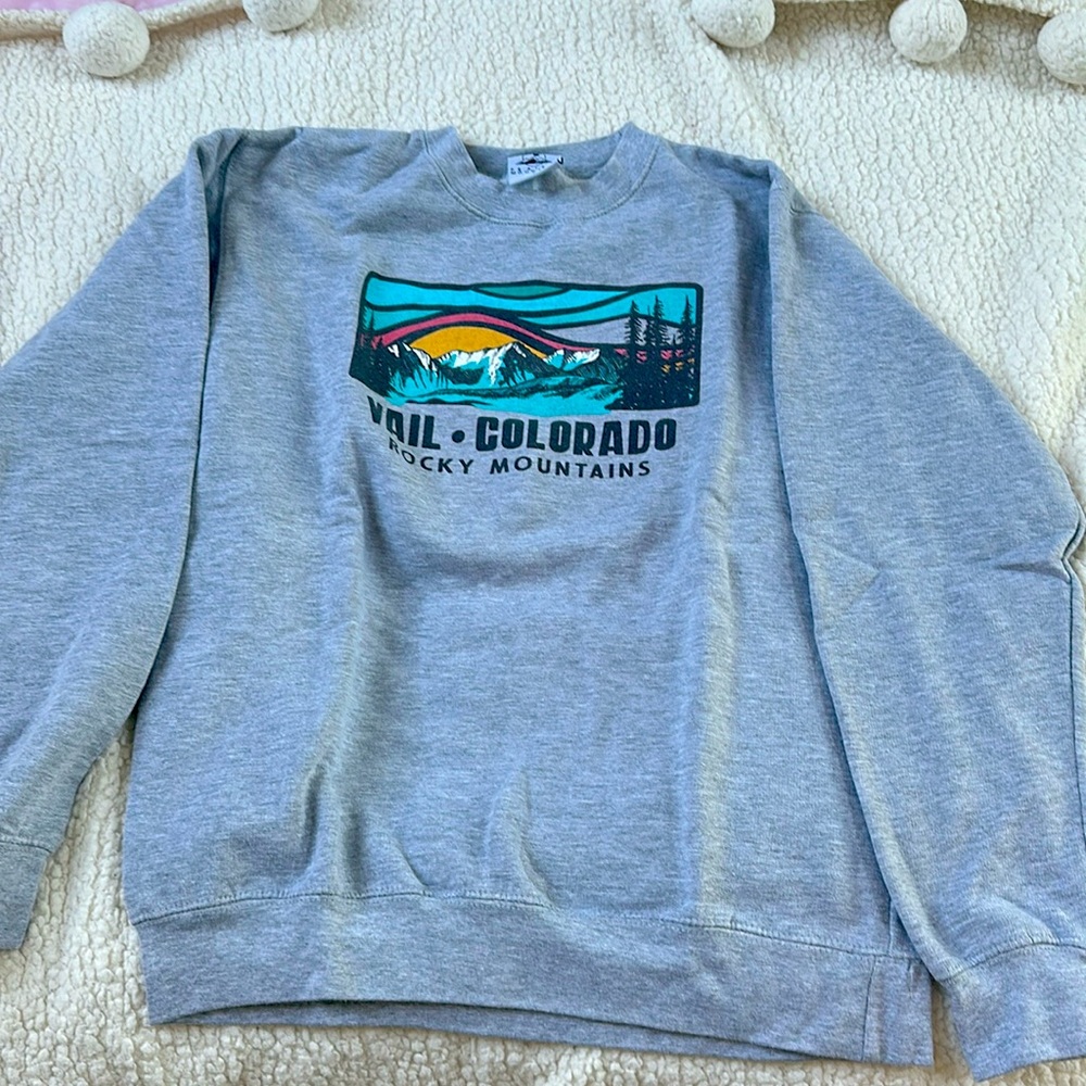 vail Colorado crewneck sweatshirt